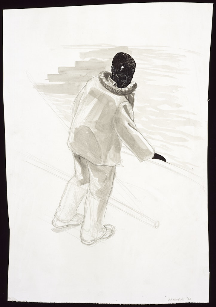 untitled figure study for Gulf Stream