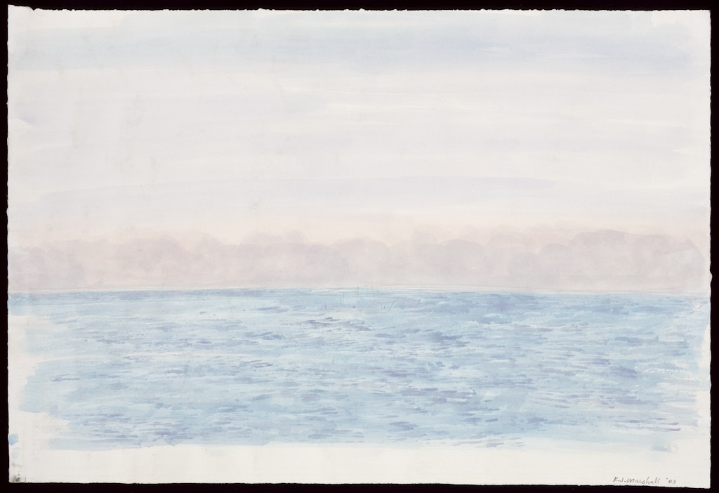 untitled water study for Gulf Stream