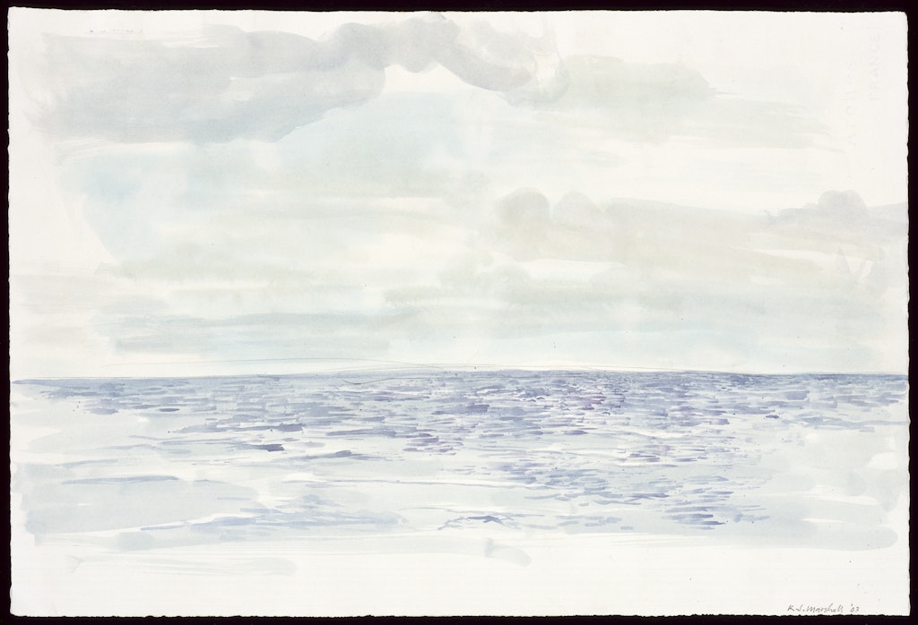 untitled water study for Gulf Stream