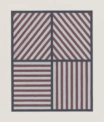 Maquette for crosswalk, Lines in Two Directions, between Walker Art Center and the Minneapolis Sculpture Garden