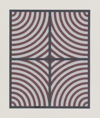 Maquette for crosswalk, Lines in Two Directions, between Walker Art Center and the Minneapolis Sculpture Garden