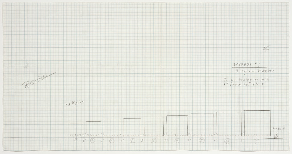 working drawing for Mirage #1/Non Site # 2