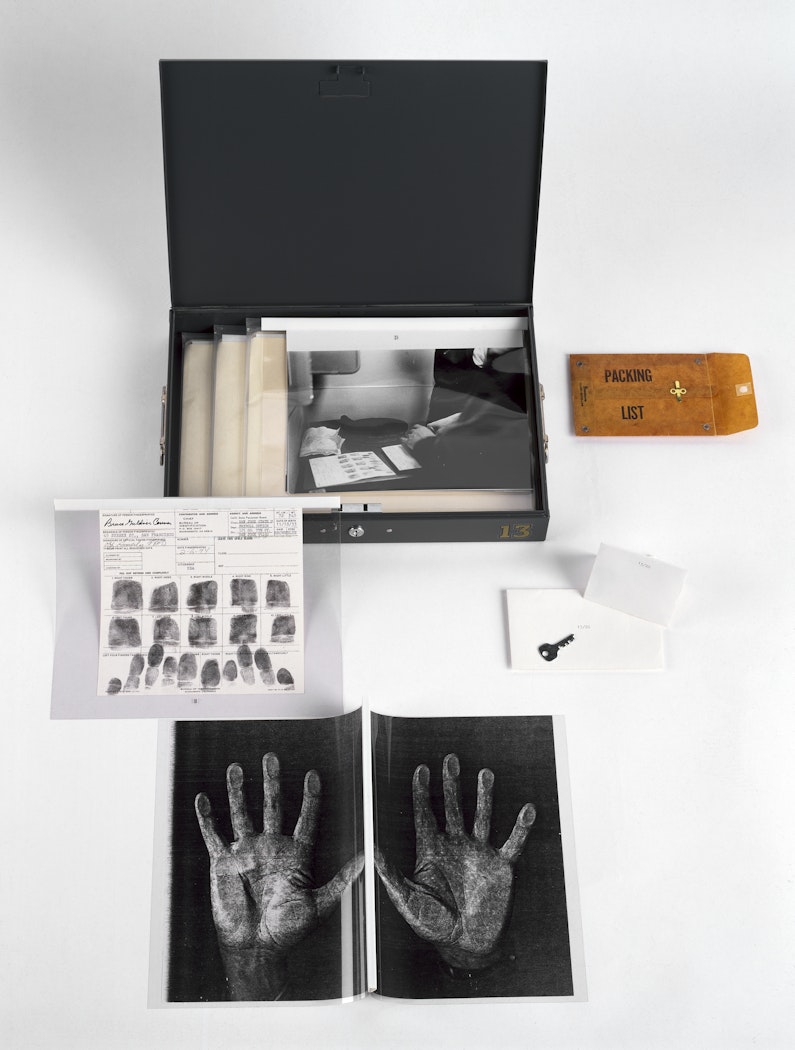 Objects of case displayed