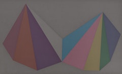 Two Asymmetrical Pyramids