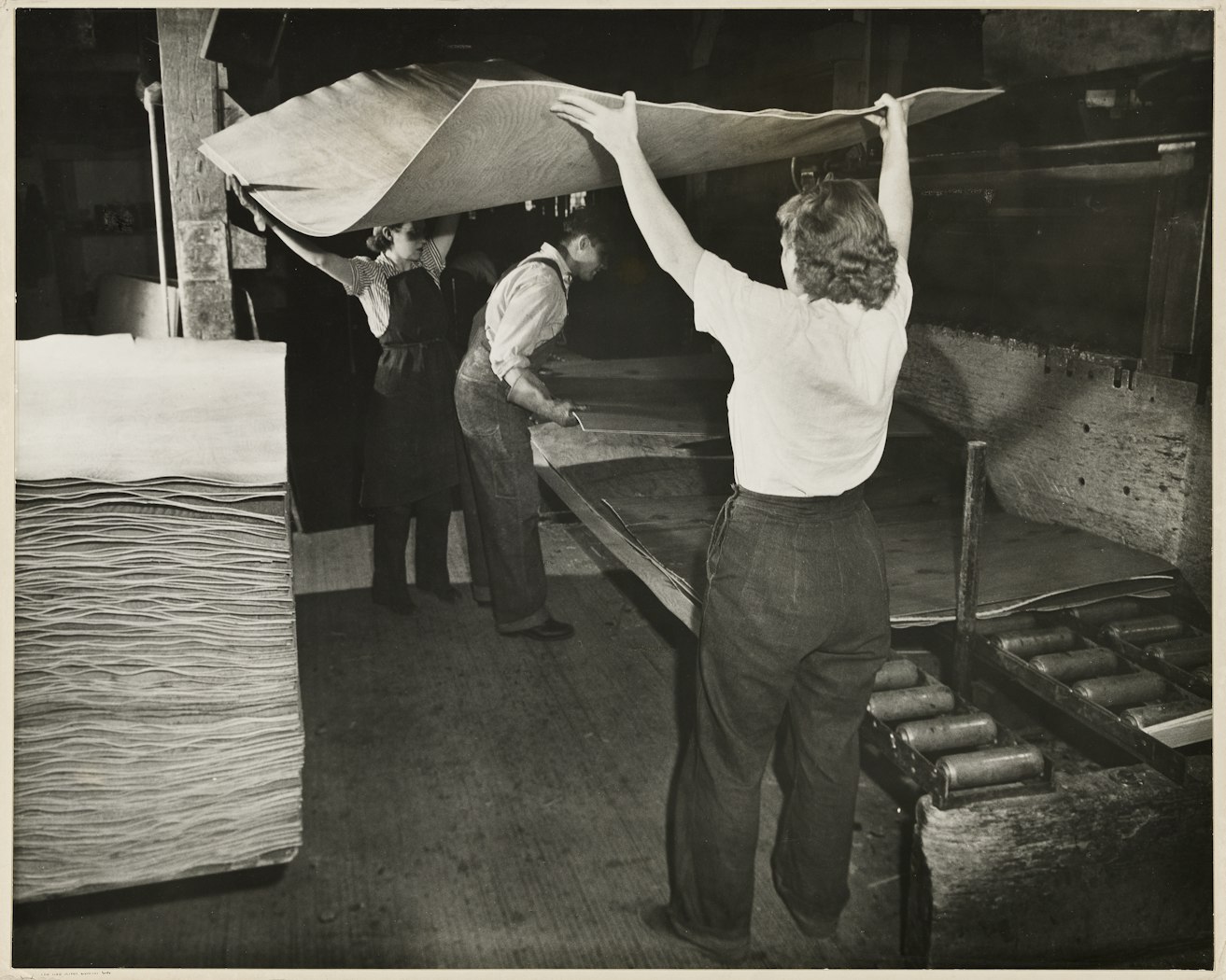 Plywood - Assembly and Glue-up from The Red River Photographs