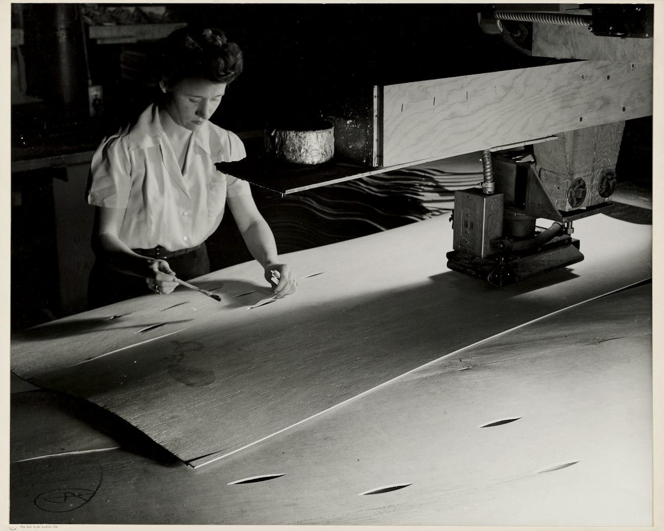 Plywood - Placing Patches from The Red River Photographs