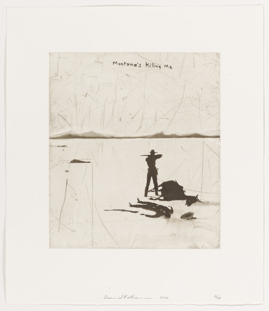 Montana's killing me from the suite 