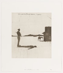 It's just my Rough habits, I guess from the suite "FIVE NEW ETCHINGS"