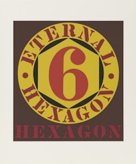 External Hexagon from the portfolio Ten Works by Ten Painters