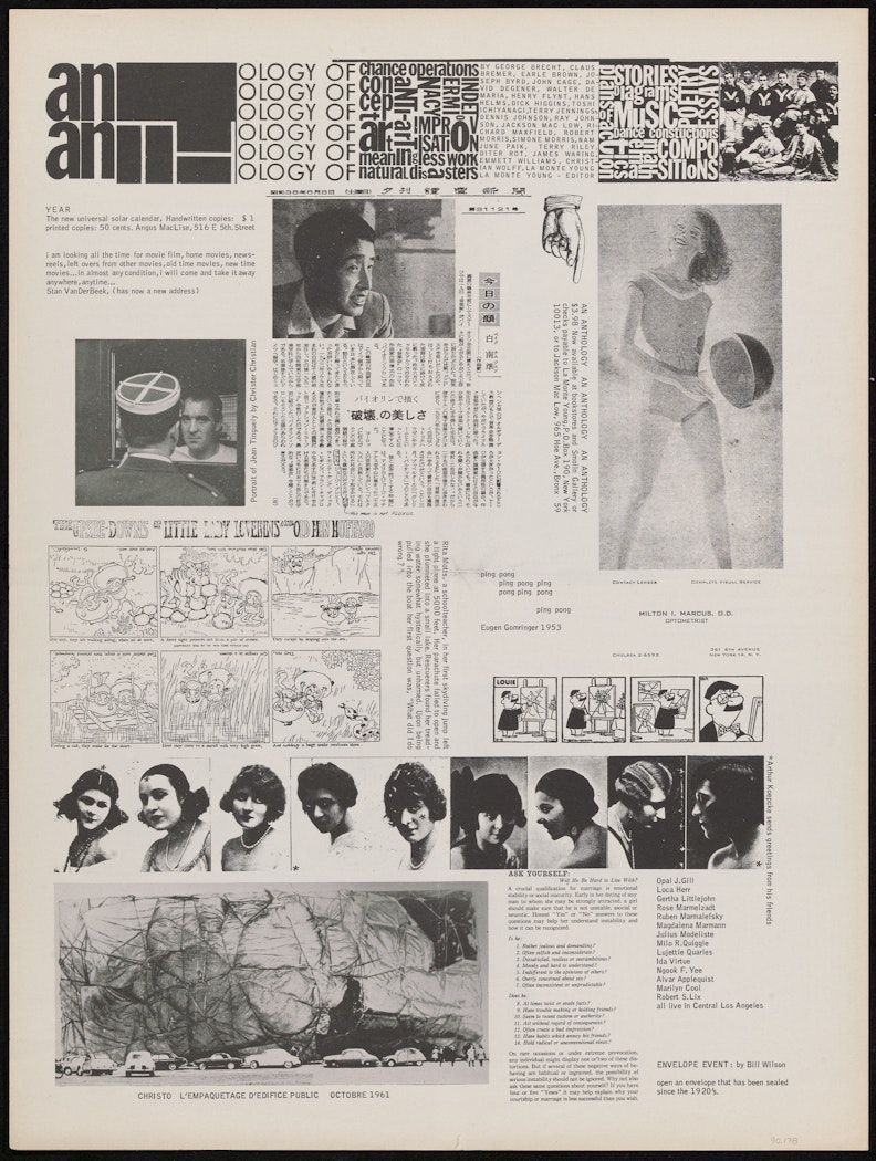 cc V TRE, (Fluxus Newspaper #1)