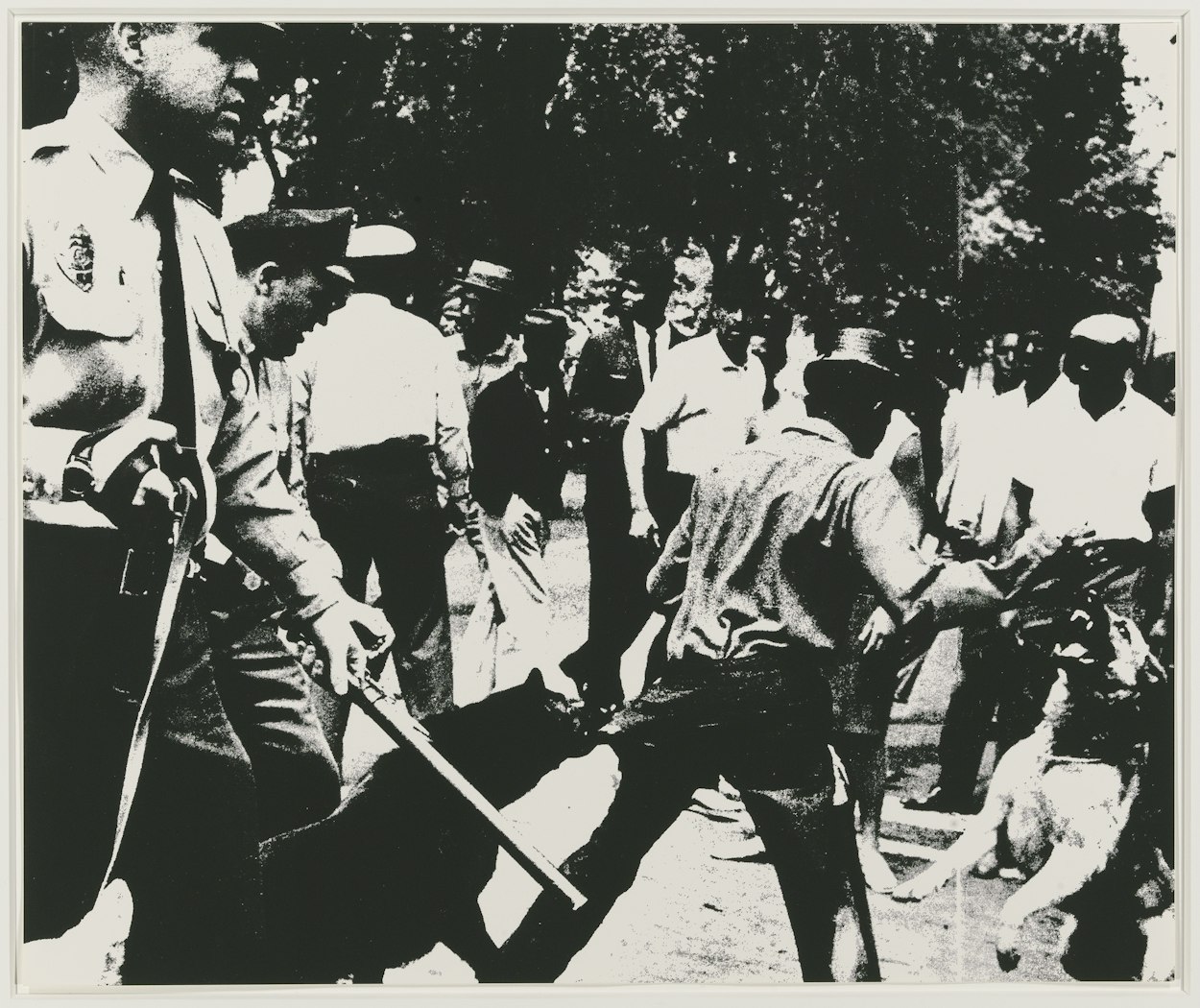 Untitled [Birmingham Race Riot] from the portfolio Ten Works by Ten Painters