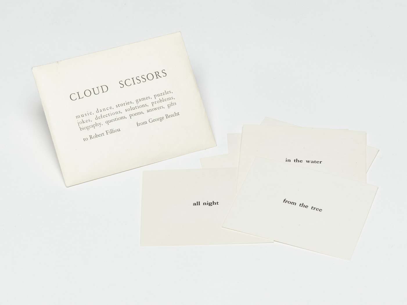Cards and envelop