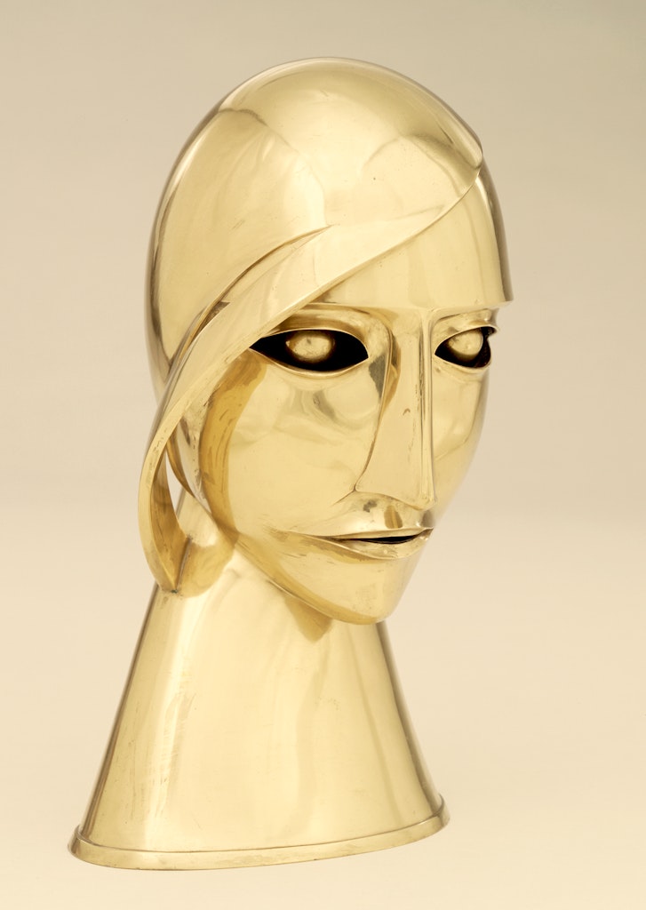 Kopf in Messing (Head in Brass)