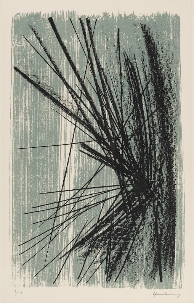 Noir Sur Fond Gris Vert