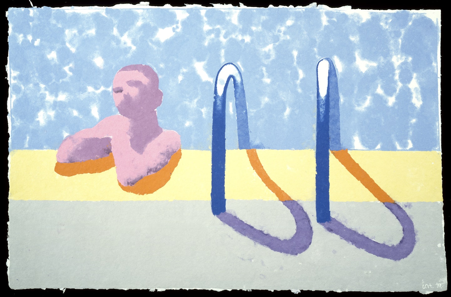 Gregory in the Pool (Paper Pool 4)