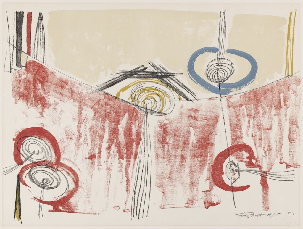 Pink and Grey Spiral