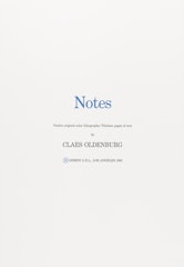 Title Page from Notes Portfolio