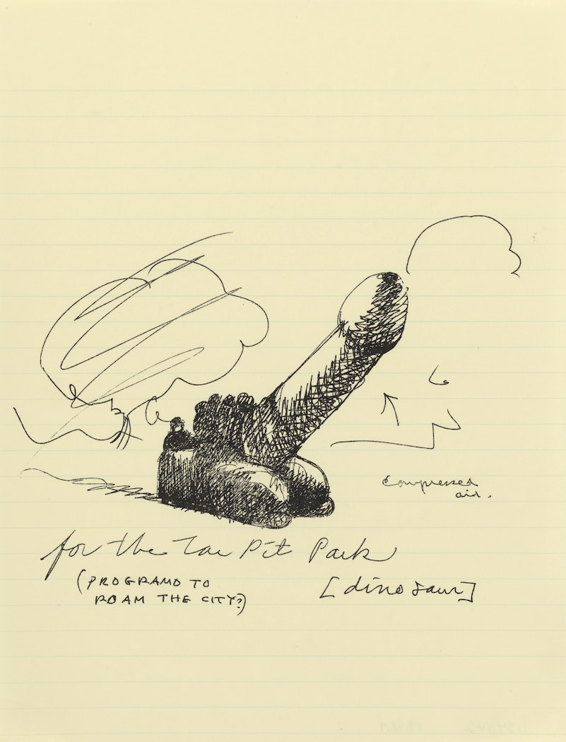 For the Tar Pit Park:  Working Document related to Notes