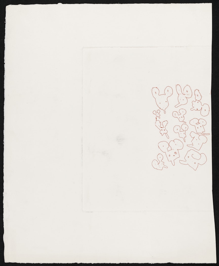 One of 2 Undated Proofs Related to Notes in Hand