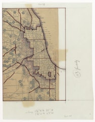 Original map for Chicago Stuffed with Numbers