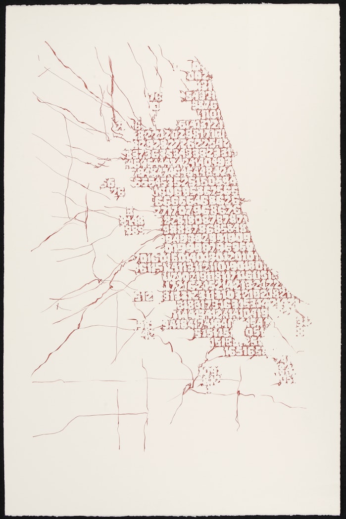 Chicago Stuffed with Numbers, Printing Element #9