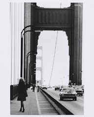 untitled from Adventure Series: Meet Mr. America from Roberta       [Roberta contemplating suicide on Golden Gate Bridge]