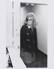 untitled from The Double is One Series from Roberta                 [Roberta  at an opening]  