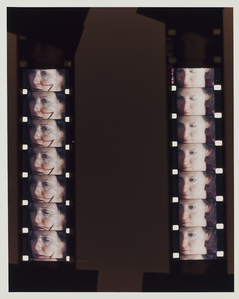 untitled from Time Condensations from Roberta                 [stills from film shot by Eleanor Coppola on Roberta's transformation]