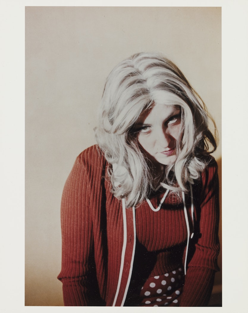 untitled from Roberta's Internal Transformations: Language from Roberta       [portrait of Roberta]