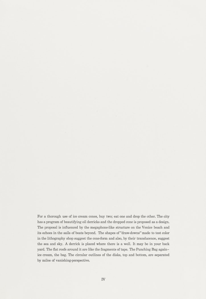 Text, Page IV from Notes Portfolio