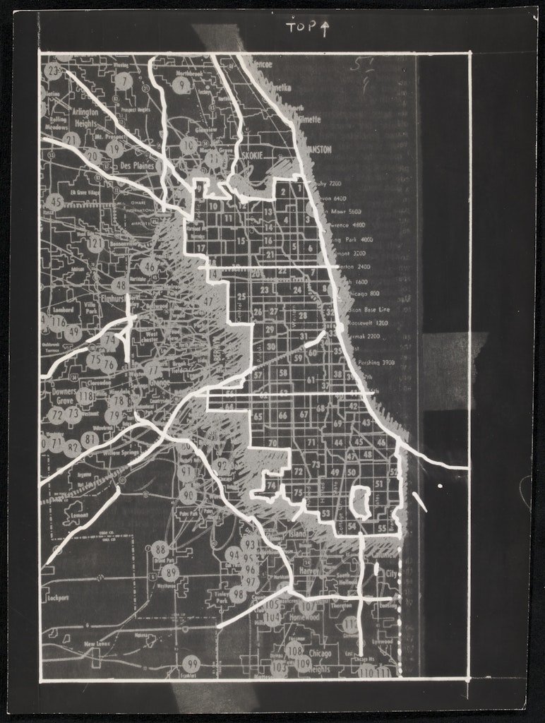 Photostat for Chicago Stuffed with Numbers