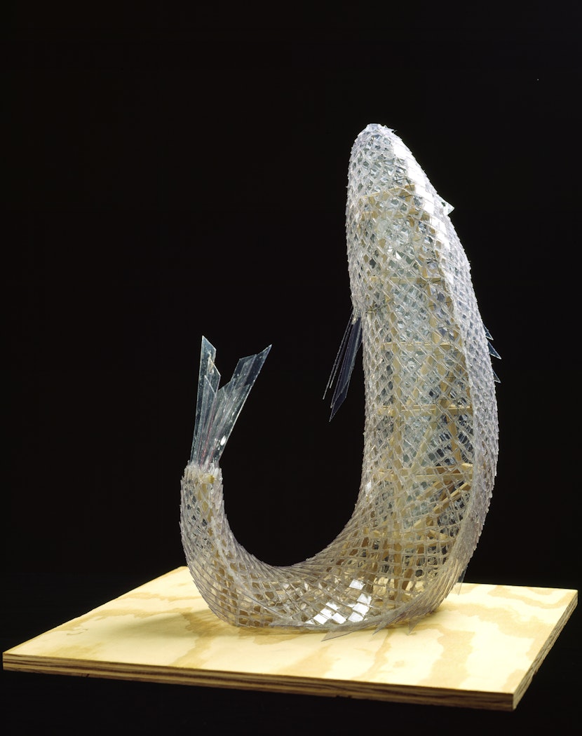 model for Standing Glass Fish 