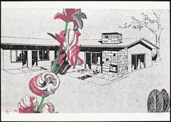 Wochendhaus (Weekend House) from Grafik des Kapitalistischen Realismus (Graphics of Capitalist Realism) portfolio