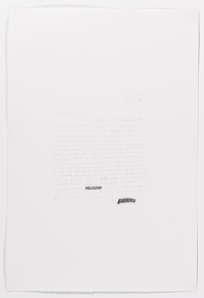 Wall of Letters: Necessary Reminders from the Past for a Future of Choice #8