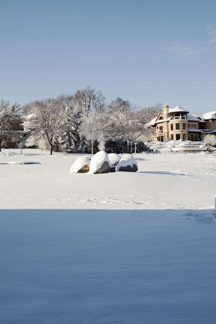 in winter