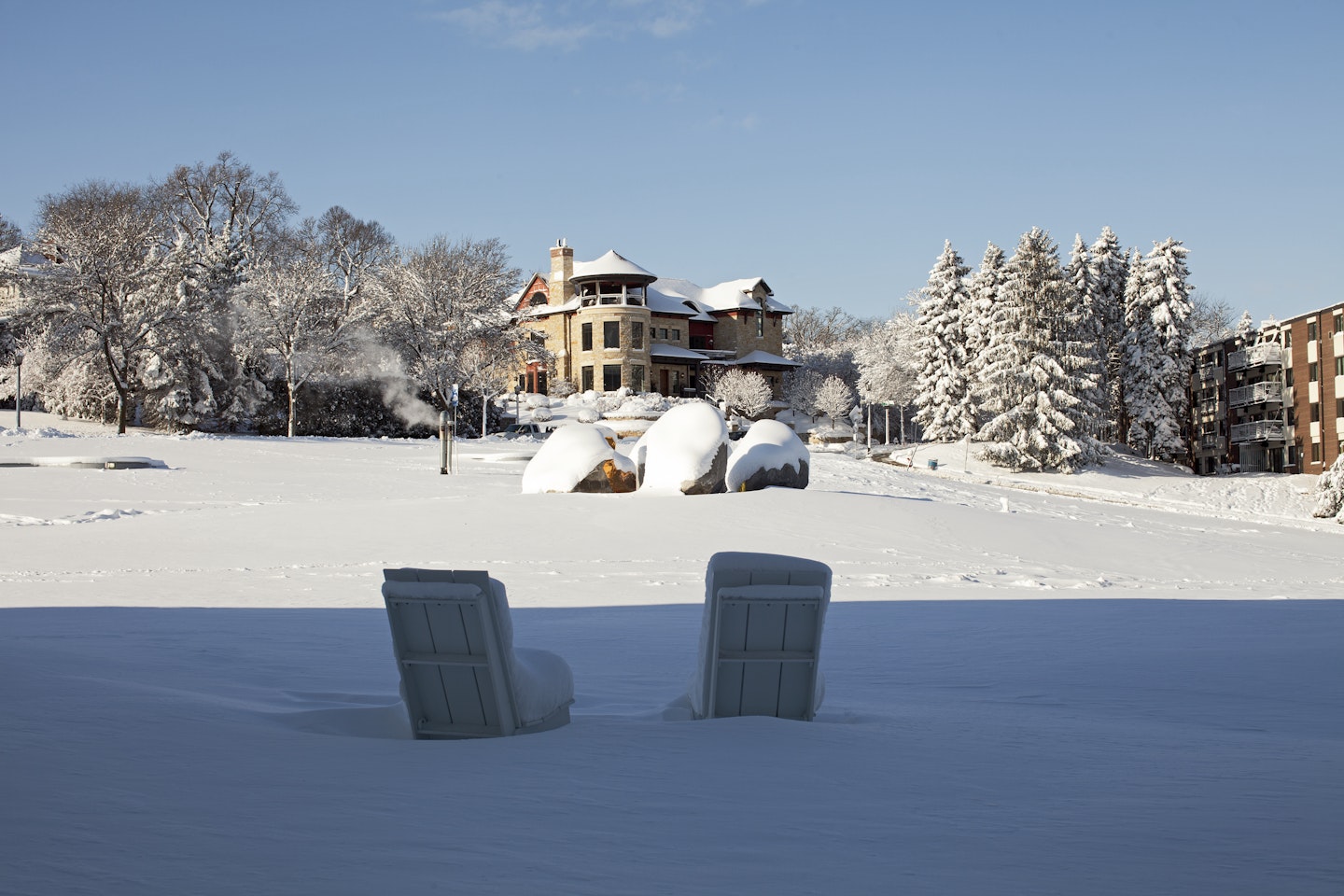 in winter