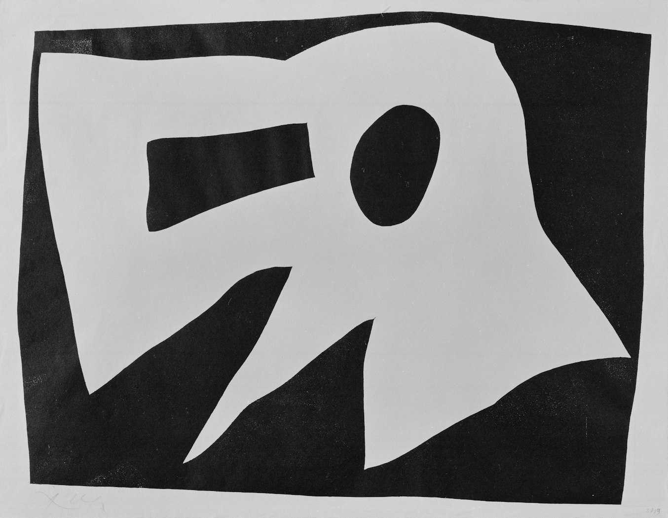 black & white image