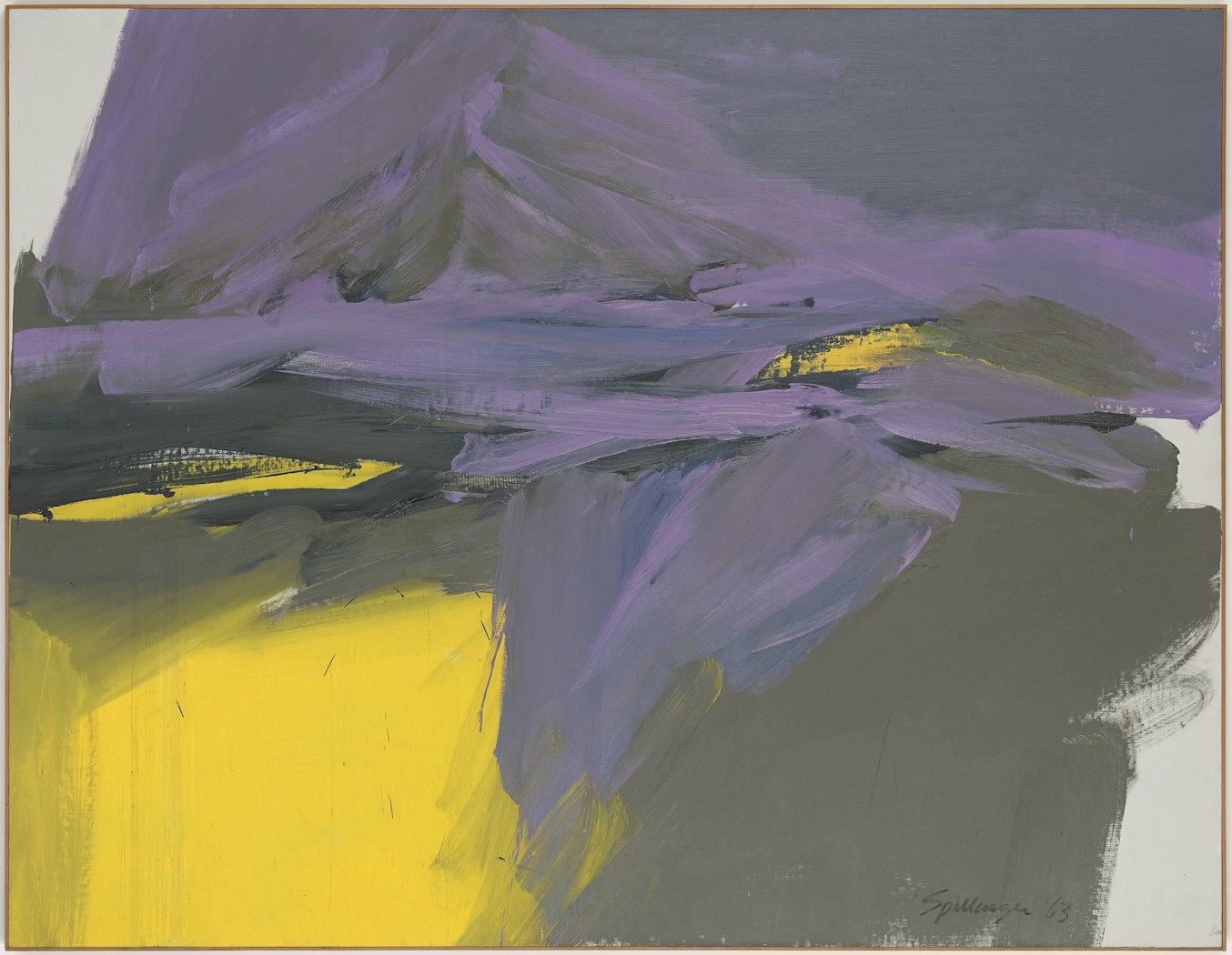 Purple and Yellow
