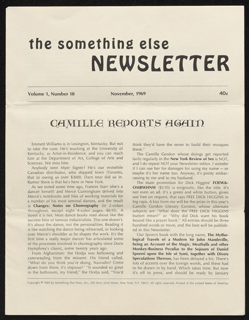The Something Else Newsletter