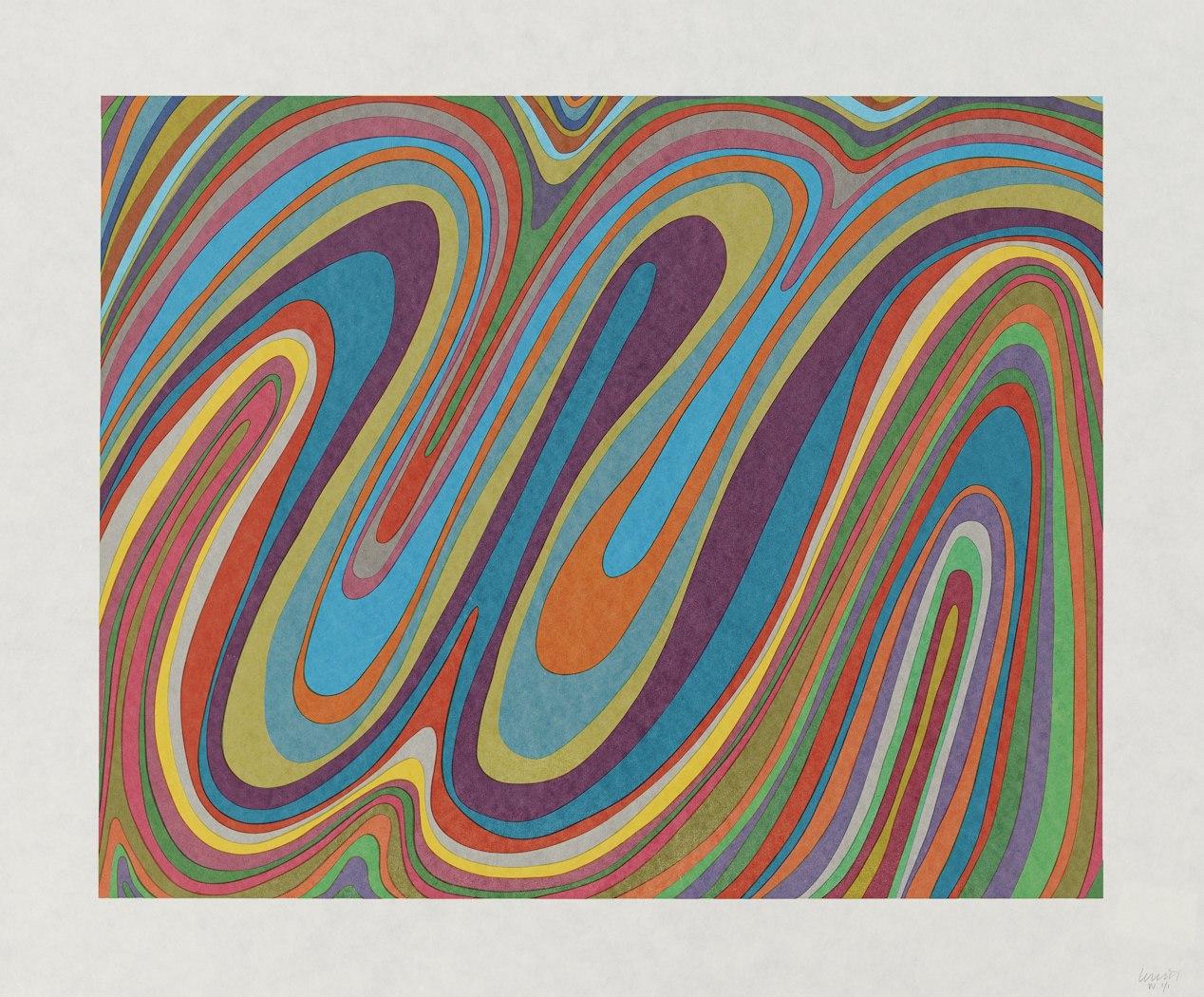 Irregular Wavy Bands