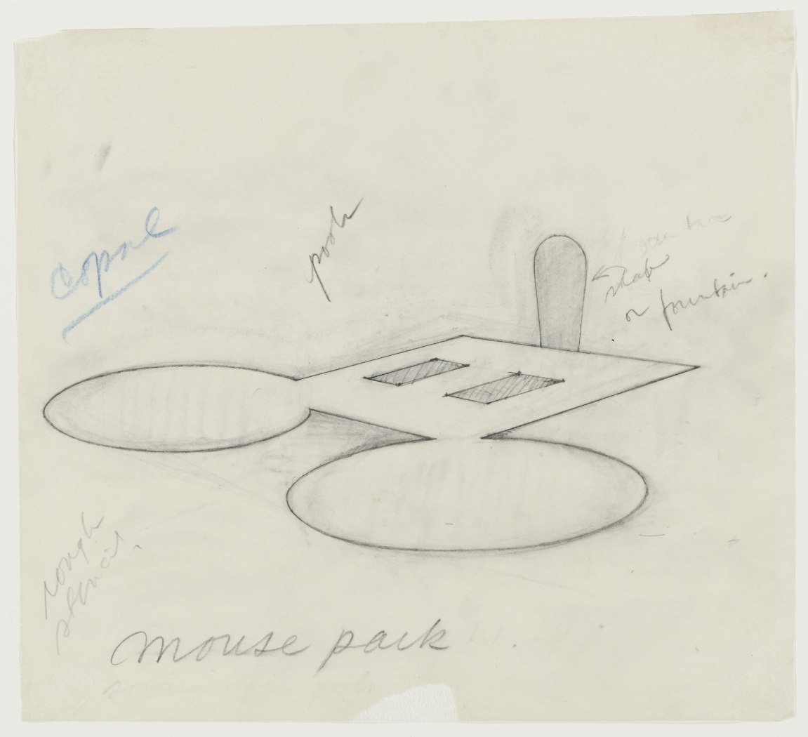 Mouse Park - Study for Notes