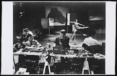 John Cage, David Tudor, Gordon Mumma, Carolyn Brown, Merce Cunningham, Barbara Dilley in Variations V