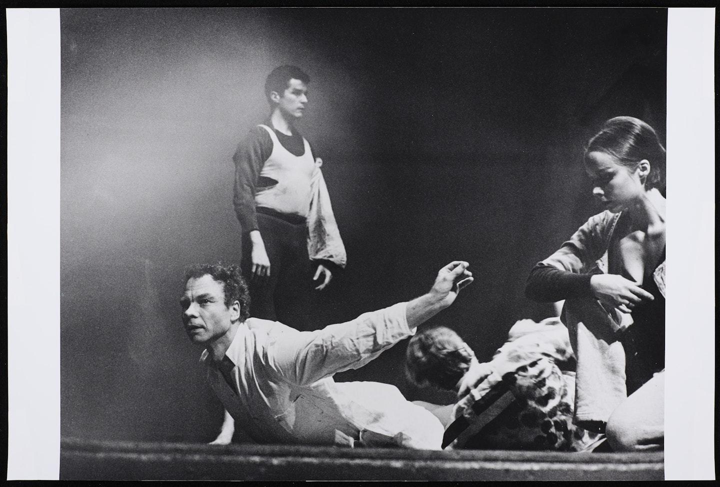 Merce Cunningham, William Davis, and Barbara Dilley in Story