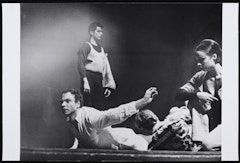 Merce Cunningham, William Davis, and Barbara Dilley in Story