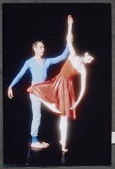 Merce Cunningham and Catherine Kerr in Duets