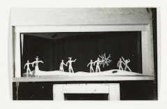 documentation of Isamu Noguchi set design for The Seasons