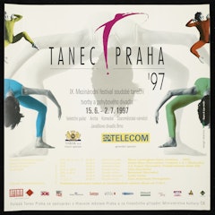 poster for Tanec Praha '97 June 15- July 2,1997
