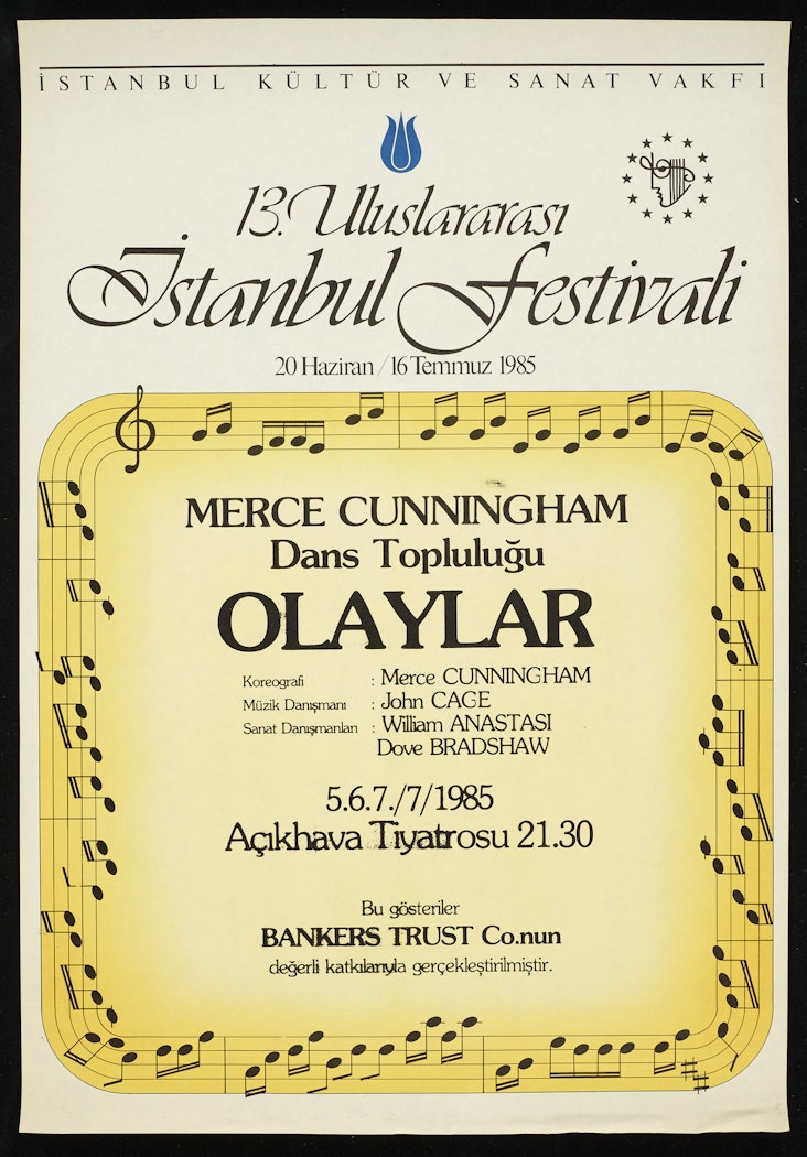 poster for Istanbul Festivali: Merce Cunningham Dans Topuluga Olaylar 