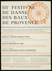 poster for 111E Fesival de Danse des Baux de Provence