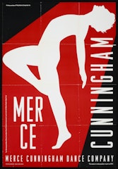 poster for Merce Cunningham Dance Company